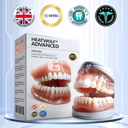 HEATWOLF® - Premium Customized Full Denture Set🦷-🥑🥑The Royal London Dental Hospital accreditation(🏆Limited Time Discount Last 30 Minutes🏆)
