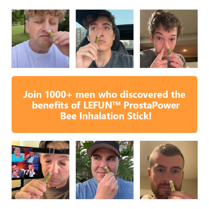 Say goodbye to prostate discomfort🎁LEFUN™ ProstaPower Bee Inhalation Stick🍀(Fast-acting and long-lasting)