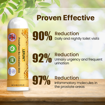 Say goodbye to prostate discomfort🌟LEFUN™ ProstaPower Bee Inhalation Stick🍀(Fast-acting and long-lasting)