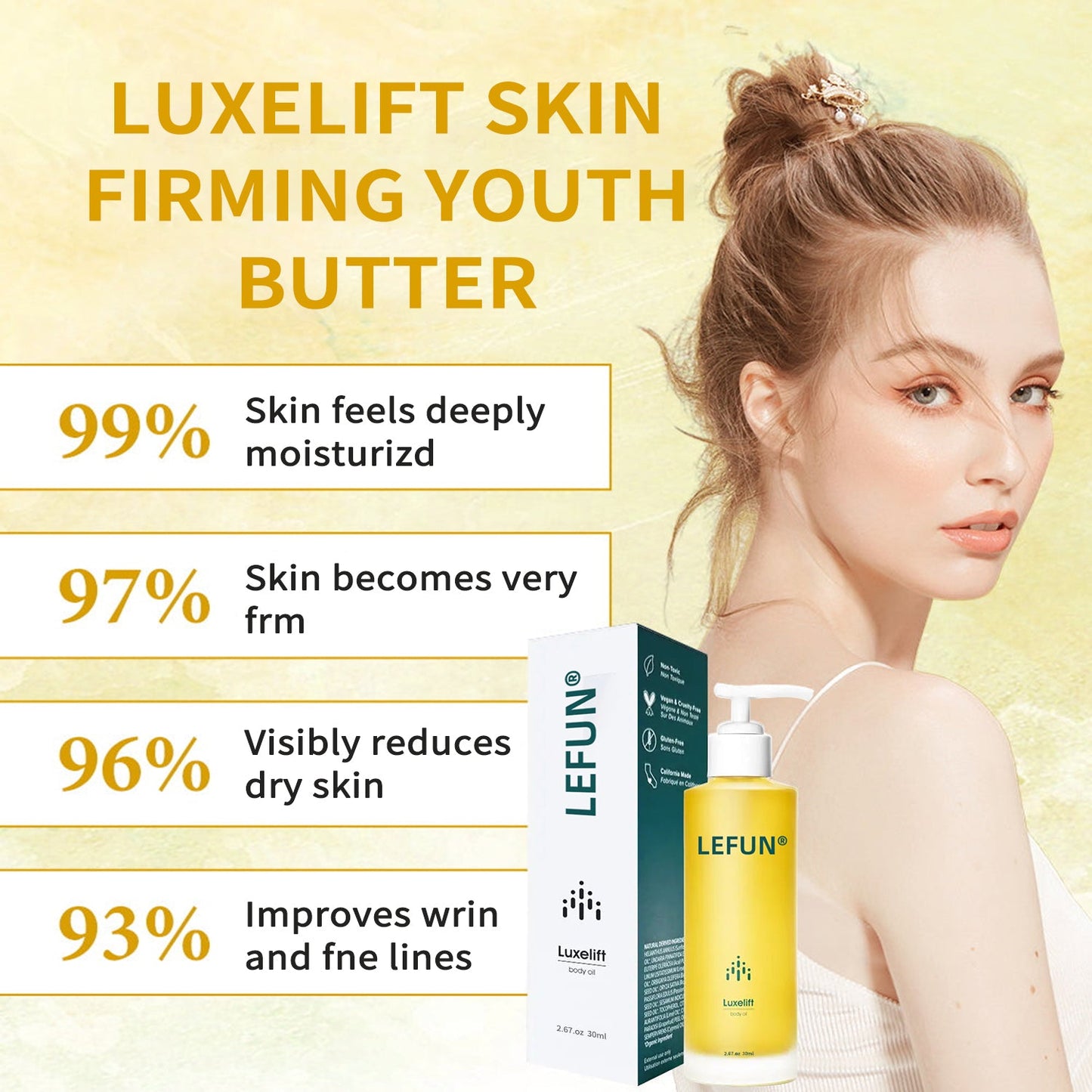 𝐋𝐚𝐬𝐭 𝐃𝐚𝐲 𝐃𝐢𝐬𝐜𝐨𝐮𝐧𝐭: 𝟕𝟎% 𝐎𝐅𝐅 LEFUN® SkinFirming Rejuvenating Oil👑👑