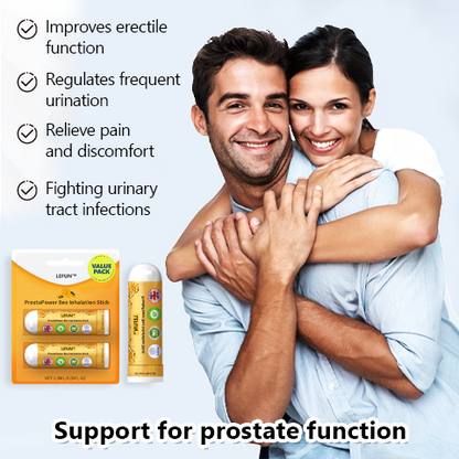 Say goodbye to prostate discomfort🌟LEFUN™ ProstaPower Bee Inhalation Stick🍀(Fast-acting and long-lasting)