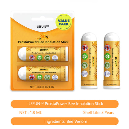 Say goodbye to prostate discomfort🎁LEFUN™ ProstaPower Bee Inhalation Stick🍀(Fast-acting and long-lasting)